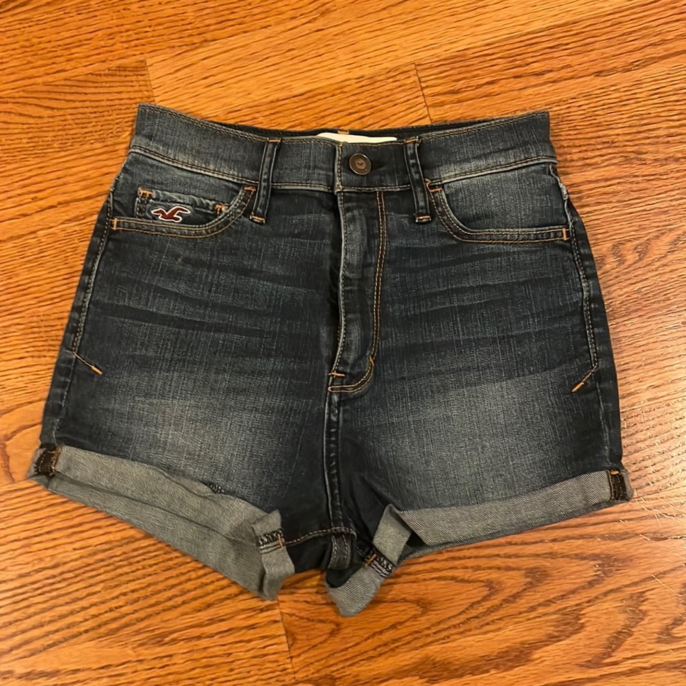 Denim shorts
